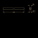 KWC Fernbetätigungsschlauch, Kst, in Meter, 2000104803