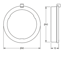 KWC Temperaturanschlagring, AQUAMIX, 2000104837