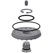 KWC Ersatzteilset, Aquajet-slimline, Strahlbildner, O-ringe, 2000104849