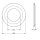 KWC Schubrosette, mit O-ring, 2000104888