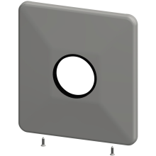KWC Edelstahlabdeckplatte, AQUAMIX, 205x225 mm, 2000104951