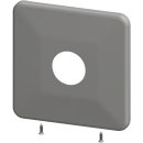 KWC Edelstahlabdeckplatte, 175x175 mm, 2000105596