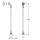 KWC Schlauch, G3/4xG3/4, 1200mm, DN10, L-form, 2000105647