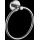 KWC Handtuchring, FIRMUS, Edelstahl, 187x210x65 mm, AP, Hochglanz