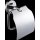 KWC Wc-rollenhalter, FIRMUS, Edelstahl, 140x162x65 mm, Aufputz, Hochglanz
