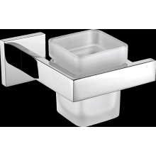 KWC Becherhalter, CUBUS, Edelstahl, 127x85x115 mm, AP, Hochglanz, Glasbecher