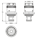 KWC Steuerkartusche, AQUAMIX, Waschen, 2000109194