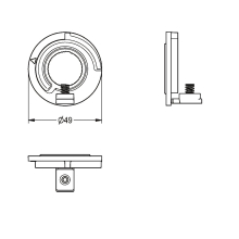 KWC Temperaturanschlag, Aqualine-therm, 2030003296