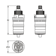 KWC Thermoelement, Aqualine-therm, 2030003300