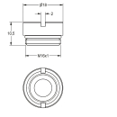 KWC Sitz, Aqualine-therm, DN15, 2030003322