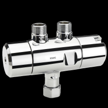 KWC Untertisch-thermostat, PURETHERM, DN10, Eckventilmontage