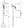 KWC Notdusche, Zugstange, Grün, für Deckenmontage