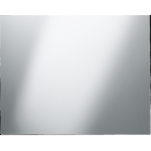 KWC Spiegel, HEAVY DUTY, Edelstahl, 490x390x7 mm, Verdeckte Befestigung
