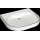 KWC Waschtisch, Variuscare, MIRANIT, 650x120x550 mm, Barr-frei, Farbstreifen