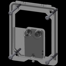 KWC Rahmen, FLUSH-S, mit Sensor, 2030021780