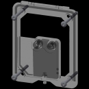 KWC Rahmen, FLUSH-S, mit Sensor, 2030021780