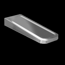 KWC Ablage, CONTINA, Edelstahl, 140x50x370 mm, Aufputz