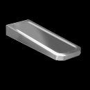 KWC Ablage, CONTINA, Edelstahl, 140x50x370 mm, Aufputz