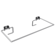 KWC Sackhalterung, RODAN, Edelstahl, 313x61x138 mm, Zum Anschrauben, Klappbar