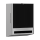 KWC Papierhandtuchsp, EXOS, Edelstahl, AP, 300x423x210 mm, Front ESG Schwarz