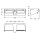 KWC Wc-doppelrollenhalter, RODAN, Edst, 335x98x132 mm, Aufputz