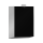 KWC Hygieneabfallbeh, EXOS, Edst, AP, 230x346x125 mm, Front ESG Schwarz, 3, 7l