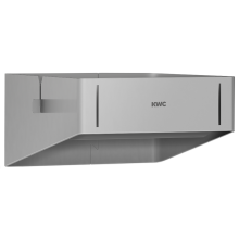 KWC Wc-rollenhalter, EXOS, Edelstahl, 123x62x129 mm, Aufputz