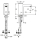 KWC Standbatterie, F5, Elek, Mischer, Niederdruck, Batterie