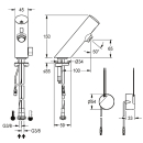 KWC Standbatterie, F3, Elek, Mischer, 6l, Up-netzteil 230...