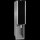 KWC Seifenspender, EXOS, Edelstahl, UP, 124x500x120 mm, Front ESG Schwarz