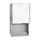 KWC Papierhandtuchsp, EXOS, Edelstahl, UP, 304x500x120 mm, Front ESG Weiß