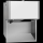 KWC Wc-doppelrollenhalter, EXOS, Edst, 284x350x147 mm, UP, Front ESG Weiß