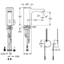 KWC Standbatterie, F5, Elek, Mischer, 5l, Up-netzteil 230...