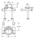 KWC Verdrehs, F5, für. Standarmaturen