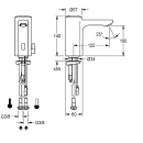 KWC Standbatterie, F5, Elek, Mischer, 5l, für Netzteil