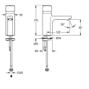 KWC Standventil, F5, Hydr, O. Mischung, 5l