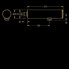 KWC Wandventil, F3, Elek, O. Mischung, 6l, Batterie