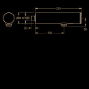 KWC Wandventil, F3, Elek, O. Mischung, 6l, Batterie