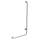 KWC Winkelgriff, CONTINA, Edelstahl, Winkel 90 Grad, Ausf. Li, 678x1328x82 mm