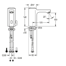 KWC Standbatterie, F5, Elek, Mischer, 3l, Batterie
