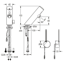 KWC Standbatterie, F3, Elek, Mischer, 3l, Up-netzteil 230...
