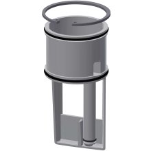 KWC Wasserführung, F5, mit O-ringen, 2030041949