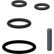 KWC Ersatzteilset, F3, O-ringe, Zylinderstift, 2030042426