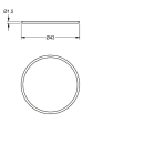 KWC O-ring, F3, 40x1, 5 mm, Blau, 2030042440