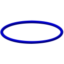 KWC O-ring, F3, 30x1, 5 mm, Blau, 2030042962