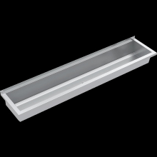 KWC Waschrinne, PLANOX, Edelstahl, W.-mont, 1800x210x382 mm, O. Arm-bank