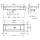 KWC Waschrinne, PLANOX, Edelstahl, W.-mont, 1800x210x382 mm, O. Arm-bank