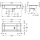 KWC Waschrinne, PLANOX, Edelstahl, W.-mont, 1800x210x442 mm, m. Arm-bank