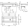 KWC Waschrinne, PLANOX, Edelstahl, W.-mont, 2400x210x442 mm, m. Arm-bank