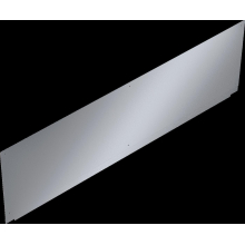 KWC Rückwand, PLANOX, Edelstahl, 1200x400x3 mm